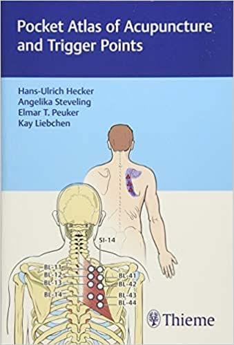 Pocket Atlas of Acupuncture and Trigger Points 1st Edition 2017 by Hecker
