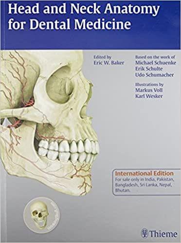 Head And Neck Anatomy For Dental Medicine 1st Edition 2010 by Baker