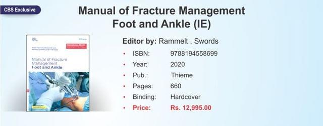 Manual of Fracture Management - Foot and Ankle (IE) 2020 by Rammelt