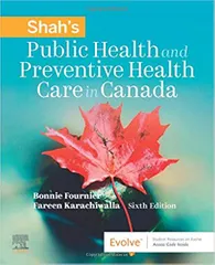 Public Health And Preventive Medicine In Canada 6th Edition 2021 by Fournier B