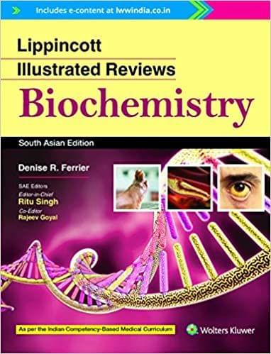 Lippincott's Illustrated Reviews Biochemistry (SAE) 2020 By Ferrier & Ritu Singh