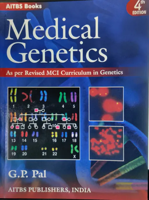 Medical Genetics 4th Edition 2020 By GP Pal