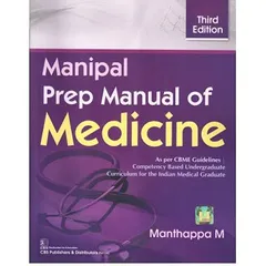 Manipal Prep Manual of Medicine 3rd Edition 2021 by Manthappa