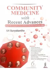 Community Medicine with Recent Advances 6th edition 2021 by ah Suryakantha