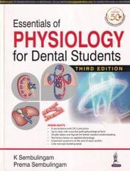 Essentials of Physiology for Dental Students 3rd Edition 2021 by K Sembulingam