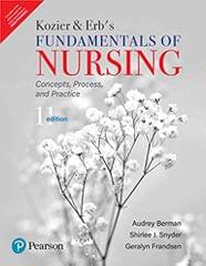 Kozier and Erb�s Fundamentals of Nursing 11th Edition 2021 By Audrey Berman