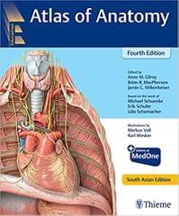 Atlas of Anatomy (SAE) 4th Edition 2021 By Gilroy