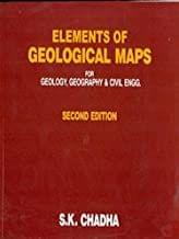 Elements Of Geological Maps For Geology Geography And Civil Engg 2Ed (Pb 2020) By Chadha S. K