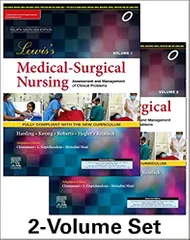 Lewiss Medical-Surgical Nursing (2 Volume Set) 4th South Asia Edition 2022 by Chintamani