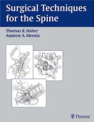 Surgical Techniques for the Spine 2003 By Haher