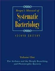 Bergey's Manual of Systematic Bacteriology 2nd Edition Volume 1 2001 By Bergey's Garrity Publisher Springer