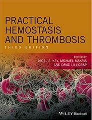 Practical Hemostasis and Thrombosis 3rd Edition 2017 By Key Publisher Wiley