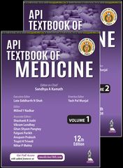 API TEXTBOOK OF MEDICINE 12th Edition 2022 ( 2 Volume Set) by Sandhya A Kamath
