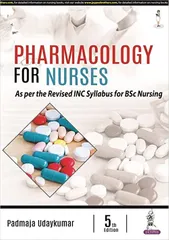 Pharmacology For Nurses 5th Edition 2022 By Padmaja Udaykumar