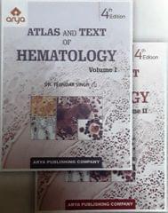 Atlas And Text Of Hematology 2 Vol Set 4th Edition Reprint 2022 By Tejindar Singh