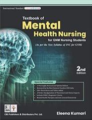 Textbook Of Mental Health Nursing For Gnm Nursing Students 2nd Edition 2022 By Kumari E
