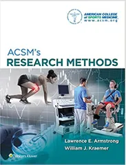 Acsms Research Methods 2015 By Armstrong L E
