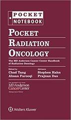 Pocket Radiation Oncology Pocket Notebook 2019 By Tang C