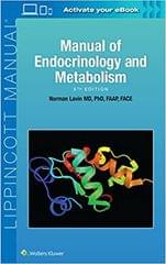 Manual Of Endocrinology And Metabolism 5th Edition 2019 By Lavin N