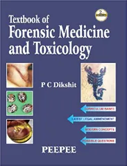 Textbook Of Forensic Medicine And Toxicology 2nd Edition 2014 By Pc Dikshit
