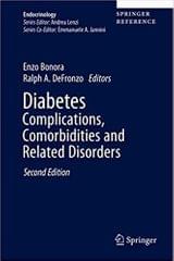 Bonora E Diabetes Complications Comorbidities And Related Disorders 2nd Edition 2020