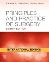 Garden O J Principles And Practice Of Surgery 8th Edition 2023