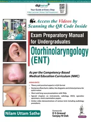 Nilam Uttam Sathe Exam Preparatory Manual For Undergraduates Otorhinolaryngology ENT 1st Edition 2023