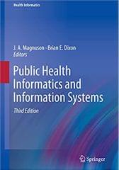 Magnuson J A Public Health Informatics And Information Systems 3rd Edition 2020
