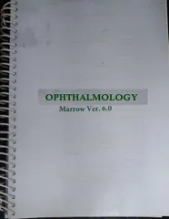 Ophthalmology Marrow Notes Ver. 6.0