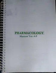 Pharmacology Marrow Notes Ver. 6.0