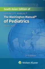Andrew J. White The Washington Manual of Pediatrics 3rd South Asia Edition 2022