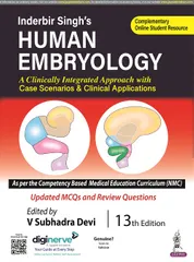 Inderbir Singh’s Human Embryology 13th Edition 2023 by V Subhadra Devi