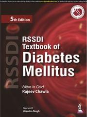 Rajeev Chawla RSSDI Textbook of Diabetes Mellitus 5th Edition 2023