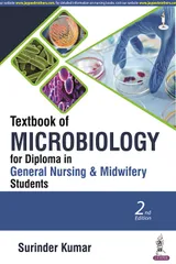 Textbook Of Microbiology  For Diploma In General Nursing & Midwifery Students 2nd Edition 2023 By Surinder Kumar