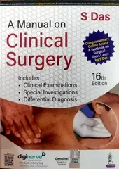 A Manual on Clinical Surgery 16th Edition 2022 by S Das