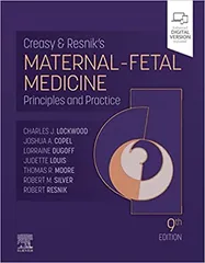 Creasy and Resnik's Maternal-Fetal Medicine Principles and Practice 9th Edition 2022 By Charles J Lockwood
