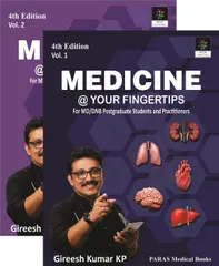 Medicine @ Your Fingertips 2 Volume Set 4th Edition 2023 by Gireesh Kumar KP