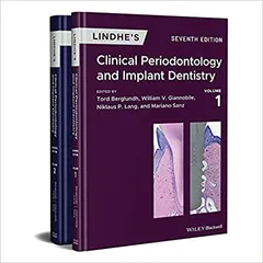 Lindhe's Clinical Periodontology and Implant Dentistry 2 Volume Set 7th Edition 2022 by Tord Berglundh