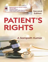 Patient’s Rights 2nd Edition 2022 by A. Sampath Kumar
