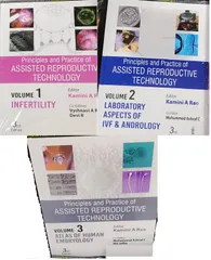 Principles and Practice of Assisted Reproductive Technology 3rd Edition 2023 (Set of 3 Volume) by Kamini A Rao