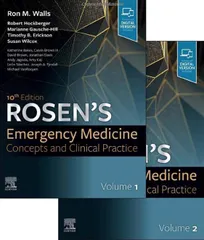 Rosen's Emergency Medicine: Concepts and Clinical Practice 10th Edition 2022 (2 Volume set)