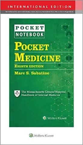 Pocket Medicine 8th Edition 2022 By Sabatine M S