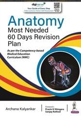 Textbook of Anatomy Most Needed 60 Days Revision Plan 1st Edition 2023 by Archana Kalyankar