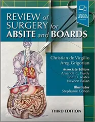 Review of Surgery for ABSITE and Boards 3rd Edition 2022 by Christian DeVirgilio