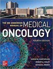 The MD Anderson Manual of Medical Oncology 4th Edition 2022 by Hagop M. Kantarjian