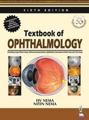 Textbook of Ophthalmology 6th Edition Reprint 2023 By HV Nema