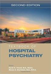 Textbook Of Hospital Psychiatry 2nd Edition 2023 By Trivedi HK