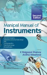 Manipal Manual of Instruments 2nd Edition 2023 By K Rajgopal Shenoy