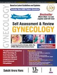 Self Assessment & Review Gynecology 13th Edition Reprint 2023 By Sakshi Arora Hans