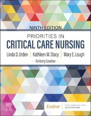Priorities in Critical Care Nursing 9th Edition 2022 By Linda D. Urden
